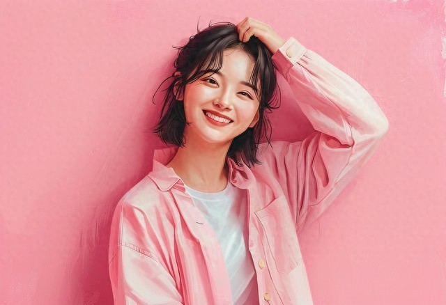 赵今麦元气初恋感辫发造型