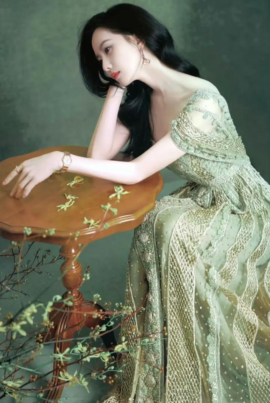 刘诗诗美的像幅画