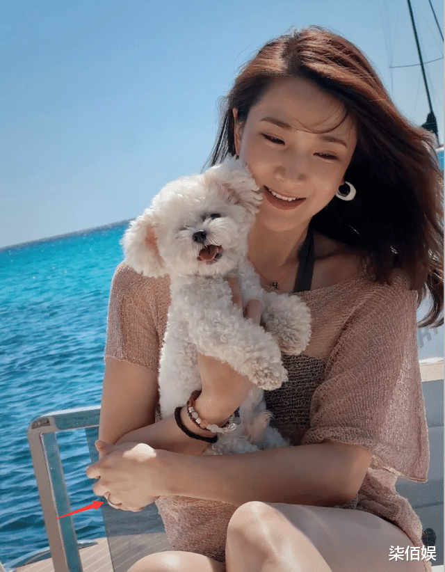 陈赫前妻和外籍老公庆周年纪念日,没生娃把狗当孩子养,很幸福