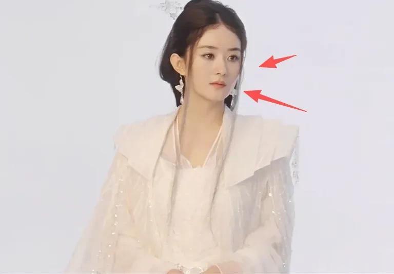 赵丽颖最新古装造型曝光，精修都掩饰不住疲态，200多天没进组了