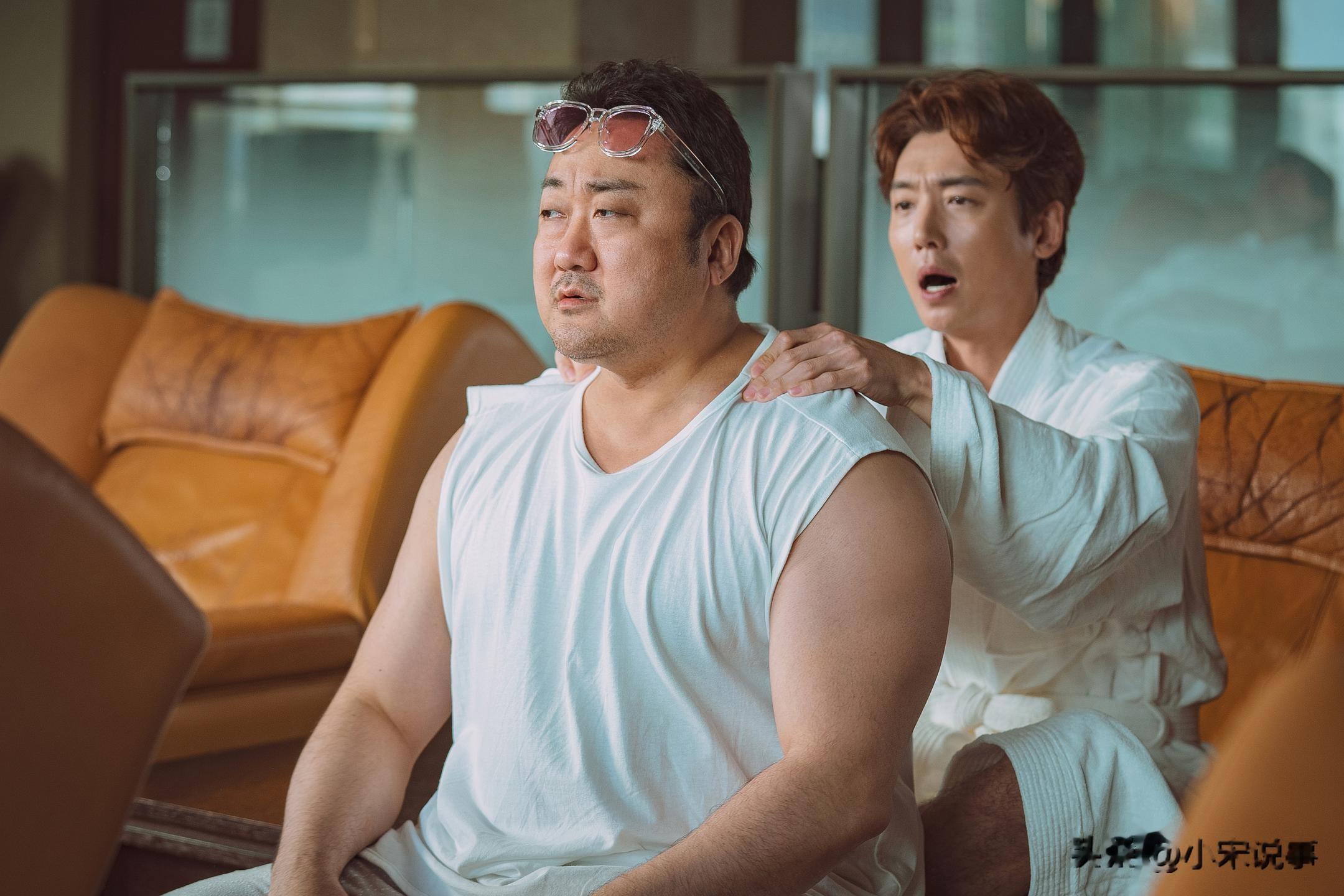 韩国男星给前辈马东锡送中秋礼，坦言：牛肉太贵，最后只能送柿饼