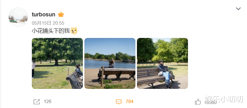 孙俪晒小花镜头下的自己，邓超嫉妒到硬找茬，着装意外引热议