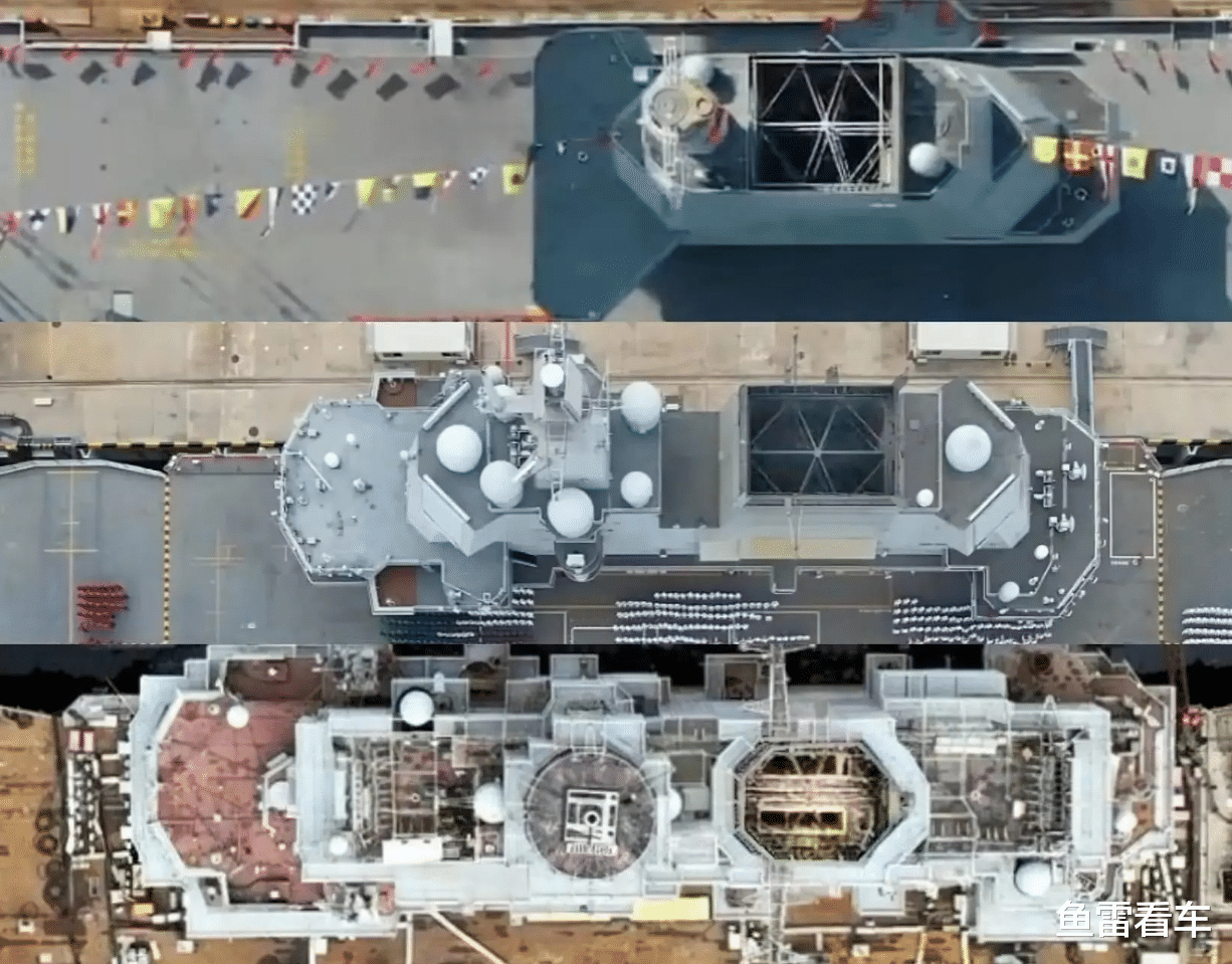 雏形已现!中国新型航母舰岛末端类似烟道的部分确定为雷达基座