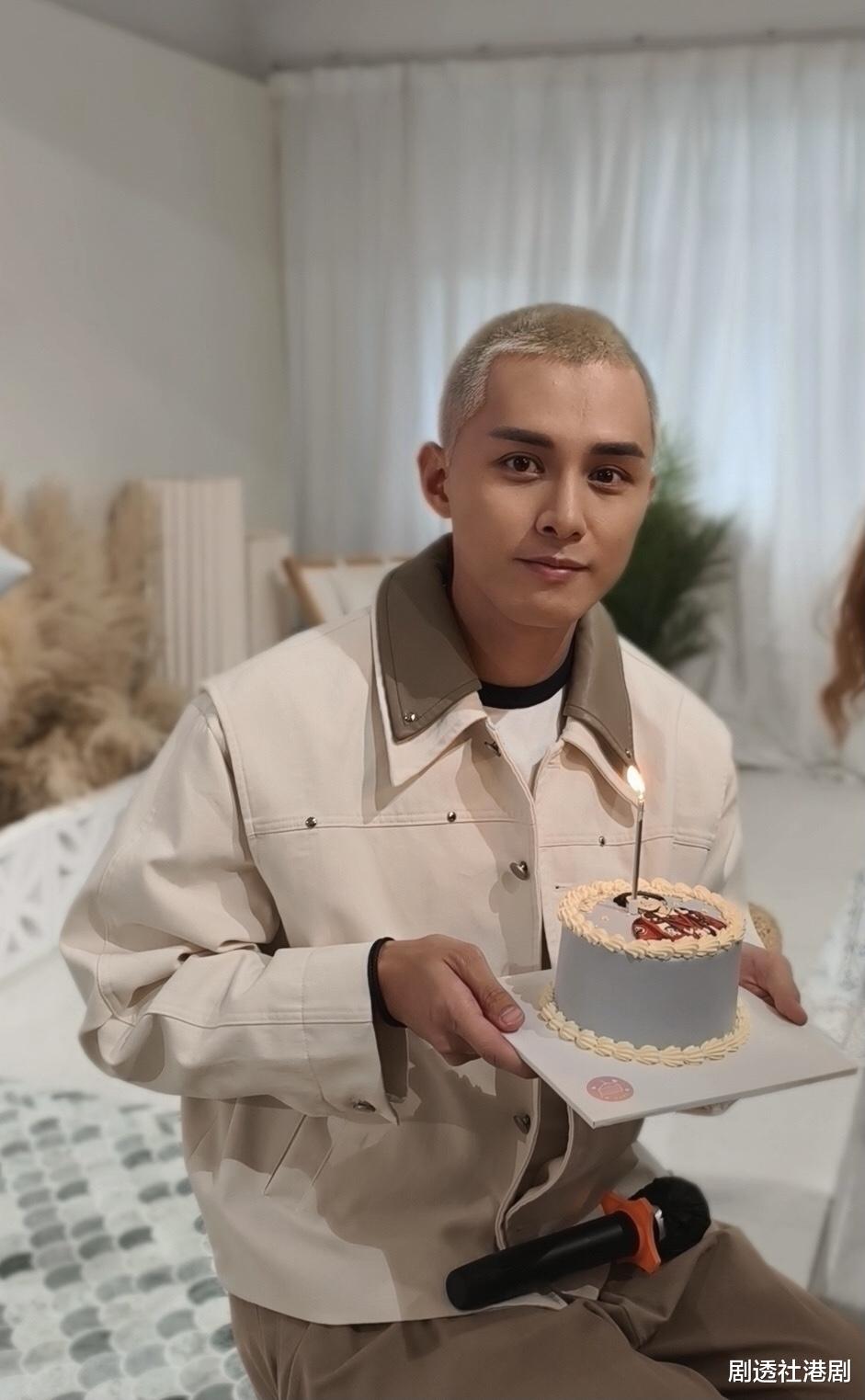 形象大转变！TVB小生晒白发造型，撕乖乖男标签，疑与女友好事近