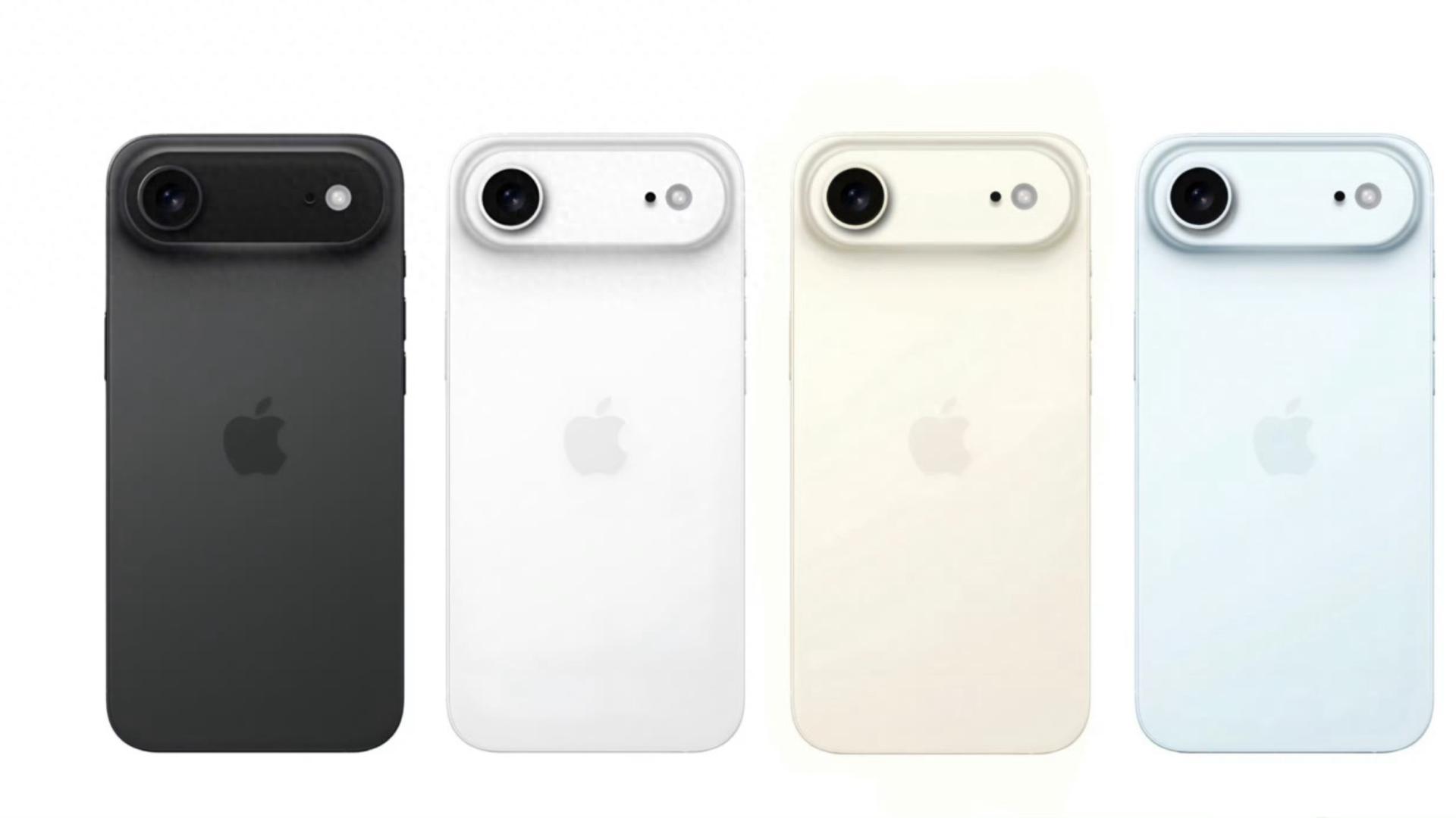 iPhone17Air：4款配色曝光