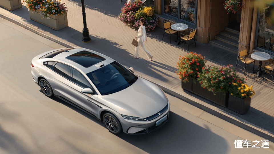 比亚迪汉长续航版，置换价售16.98万起，有插混和纯电