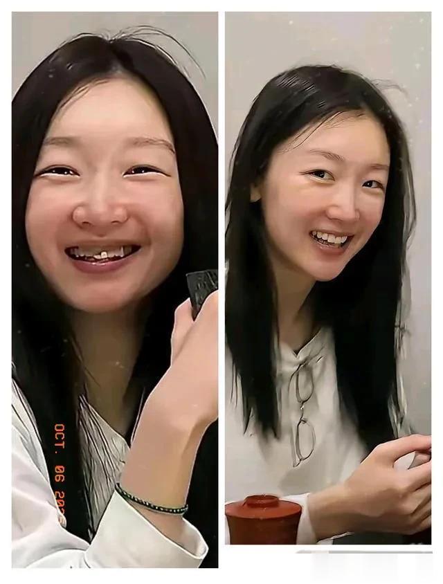周冬雨素颜上热搜，不是她不化妆，是她压根不瞎折腾。