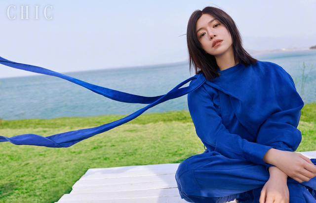 陈妍希海边大片