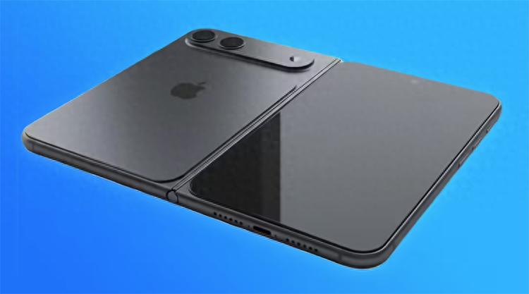 撞臉華為？蘋果首款折疊屏手機CAD渲染圖曝光