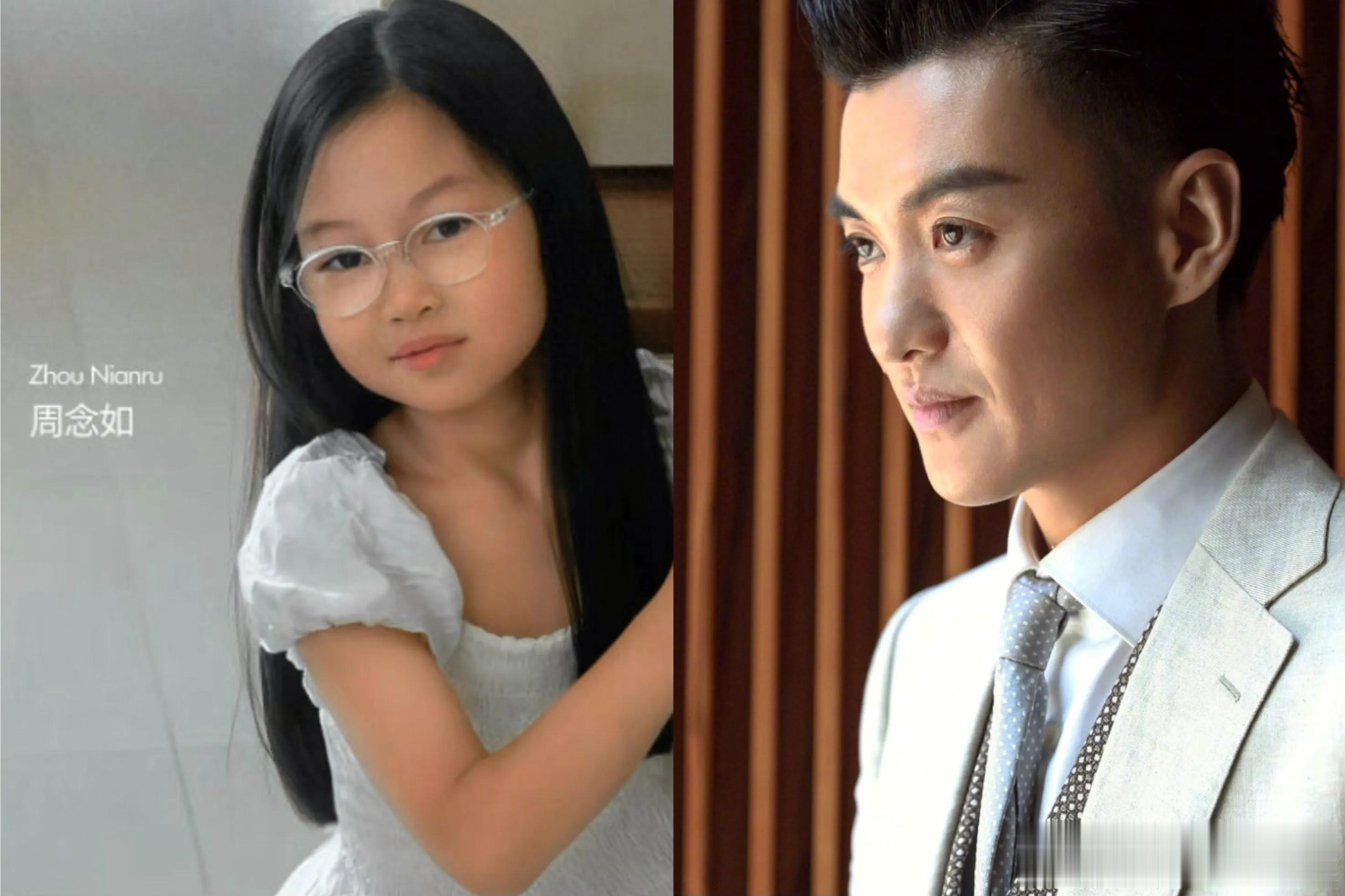 周一围带女儿吃饭被偶遇，周一围帅气十足，父女俩同框画面温馨！