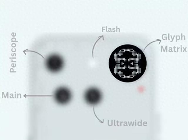 Nothing Phone(3)谍照曝光,后置数显矩阵屏