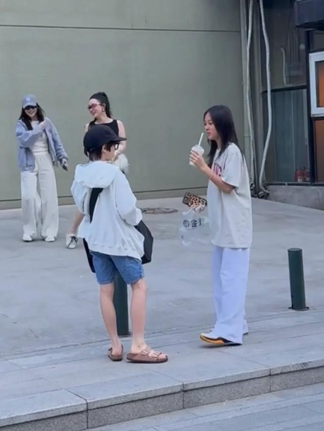 霍思燕李小璐两家五一相约出游,甜馨嗯哼开心热聊,贾乃亮也同行