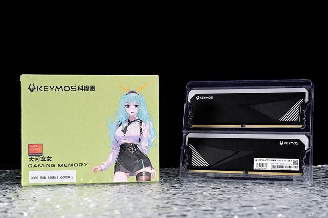 KEYMOS科摩思天河玄女DDR5 RGB灯条图赏:高颜值!实力派!