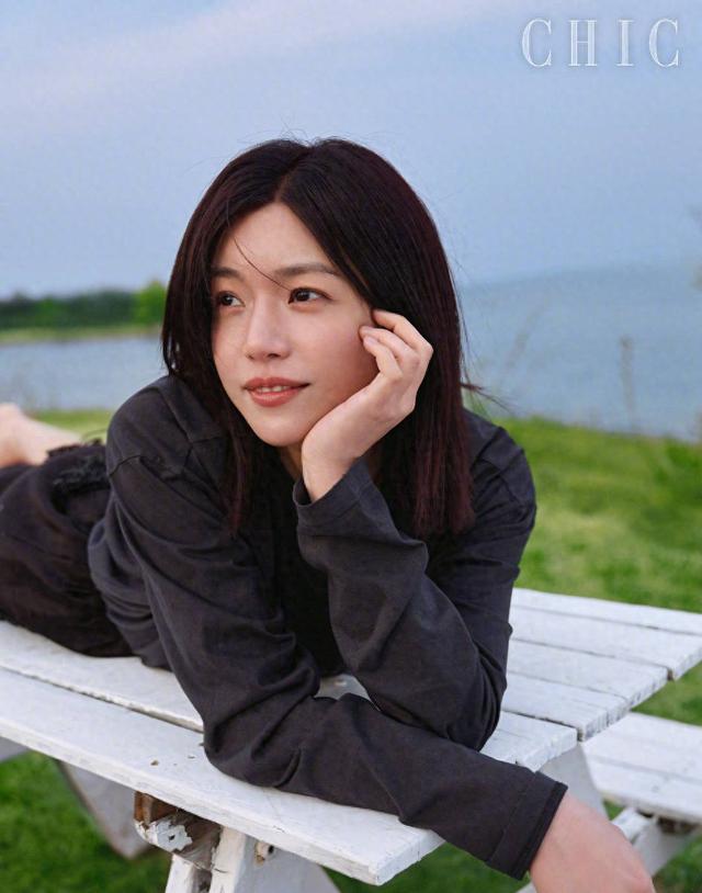 陈妍希海边大片