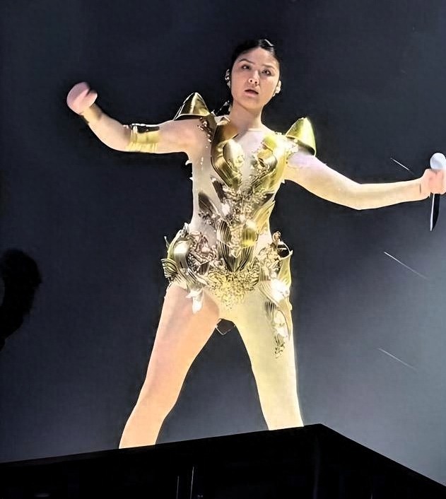 51岁陈慧琳穿三角裤衩开唱引全网骂战 造型细节曝光 本人回应太刚了