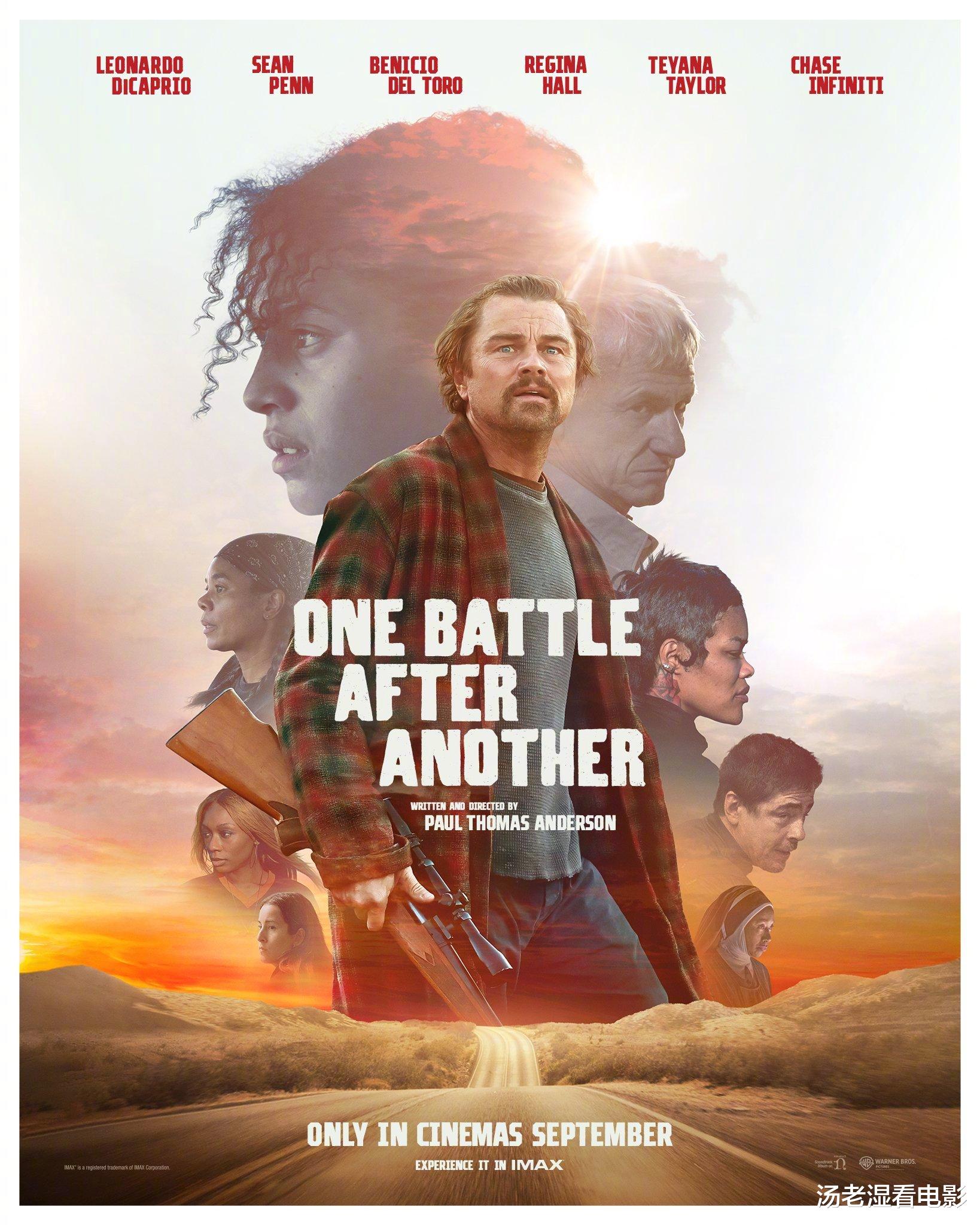 莱昂纳多·迪卡普里奥新片《一战再战》时长揭晓161分钟，9月上映