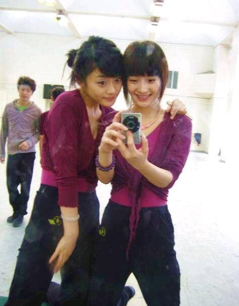 杨幂大学时身材就火辣了