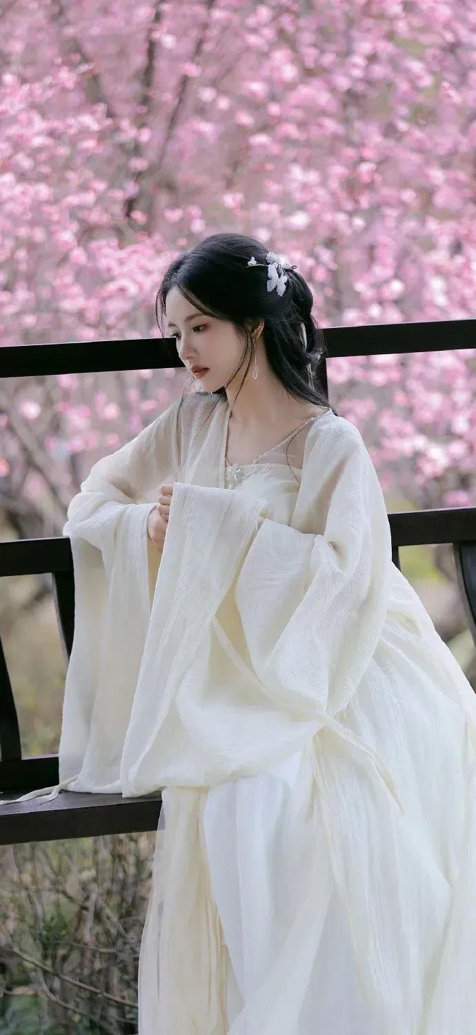 刘些宁:一袭汉服入画来,古典美惊艳了时光