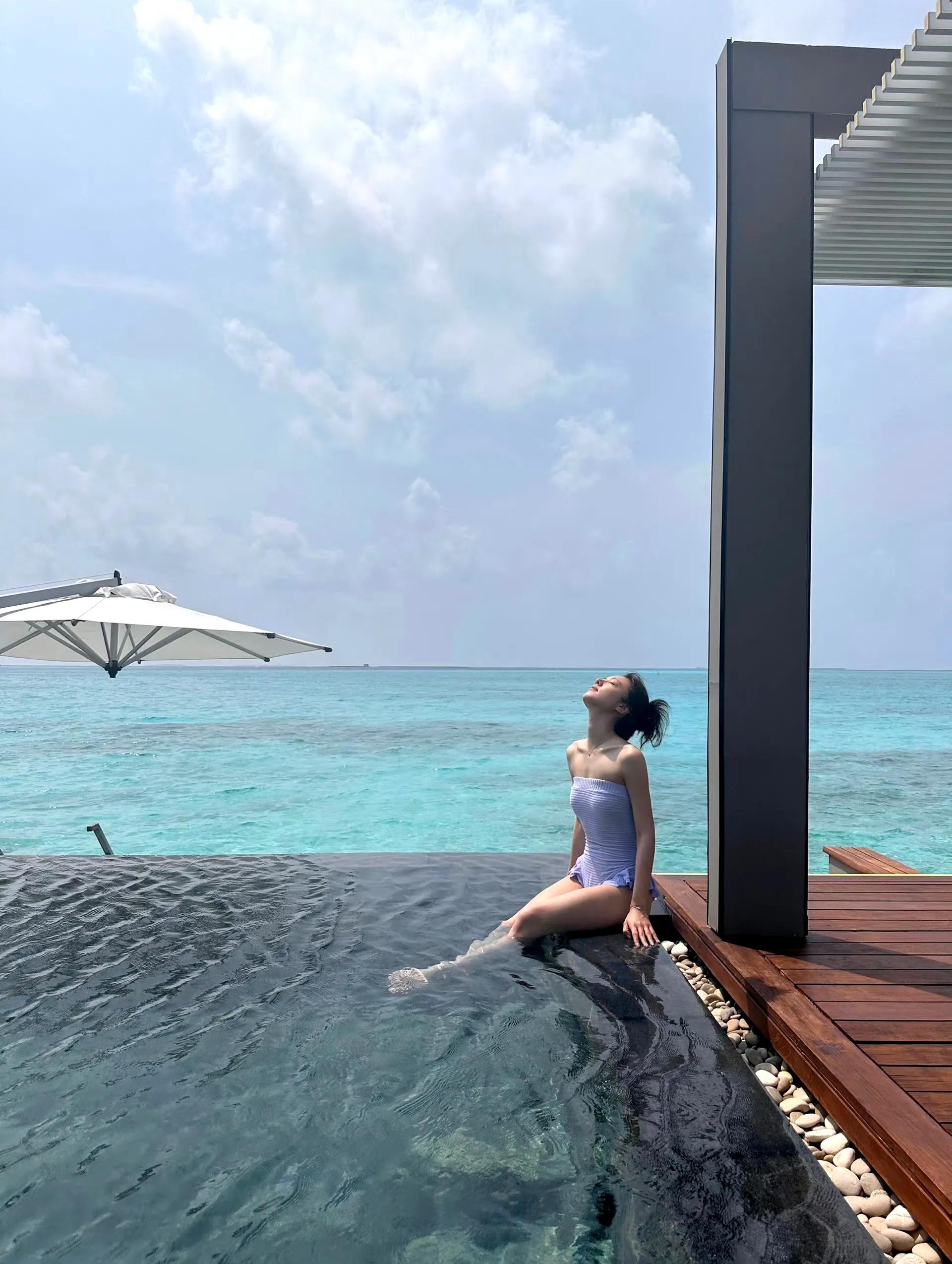 赵今麦度假写真