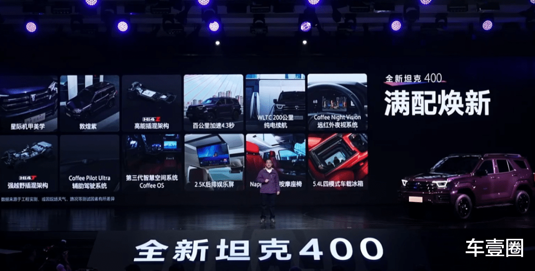 24.98万元起!全新坦克400上市:更能打了