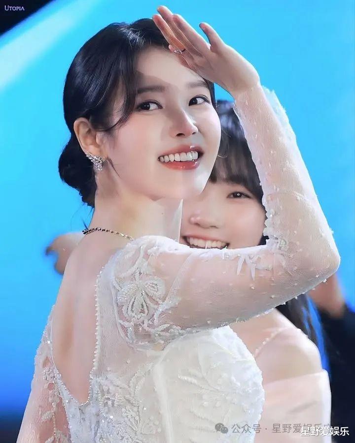 第61届百想艺术大赏落幕，人气最高的IU却颗粒无收，演技引发争议