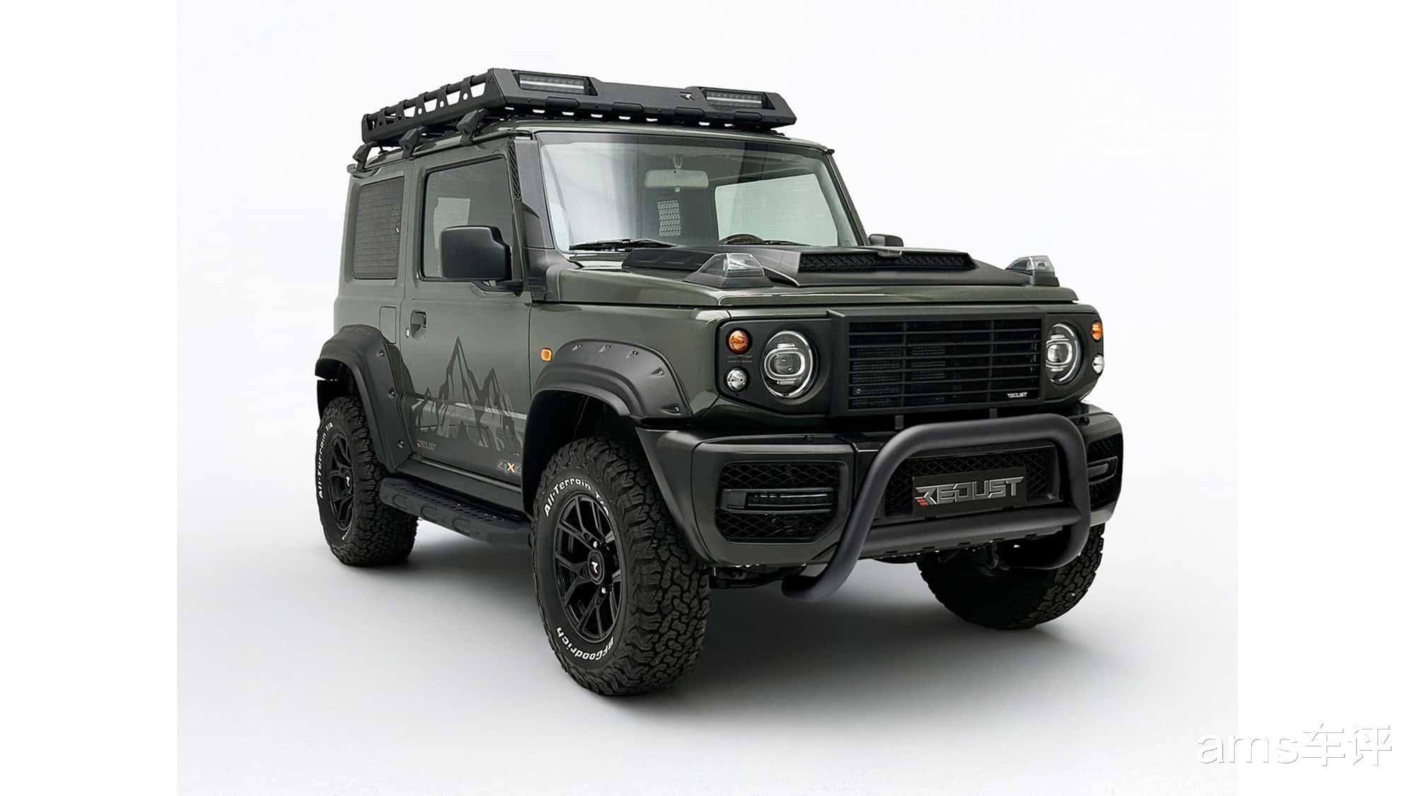 混搭奔驰G级与路虎卫士，Redust改装吉姆尼，确实独特