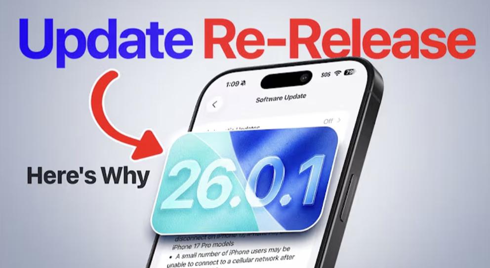 凌晨突發(fā)更新！蘋果三系統(tǒng)齊推26.0.1，M5設備體驗大幅穩(wěn)了