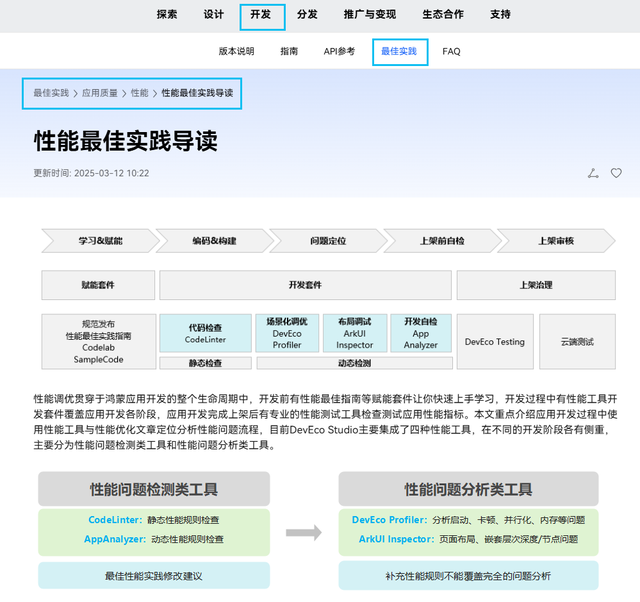 告別應用卡頓？HarmonyOS開發者官網“最佳實踐-性能專區”等你來