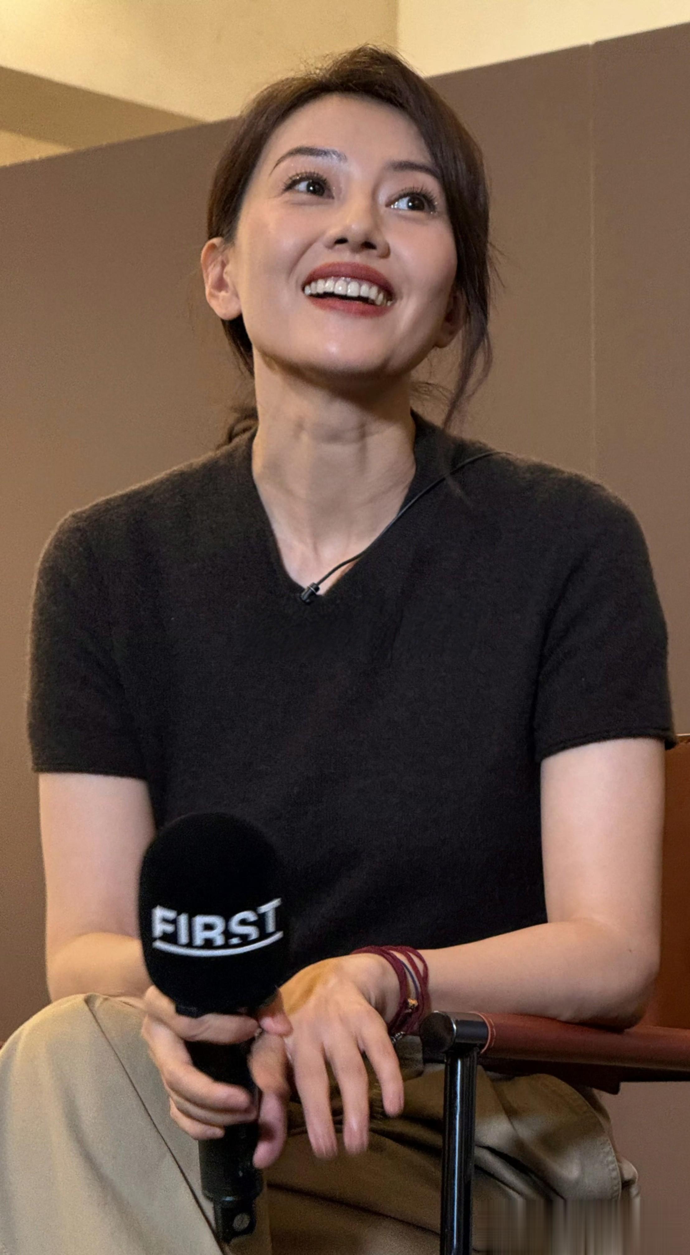 高圆圆活动现场,45岁仍被称“岁月不败美人”