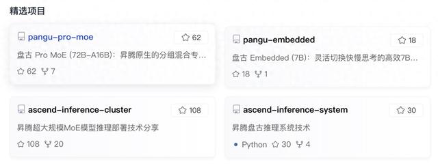 昇騰生態再升級，華為宣布開源盤古7B稠密和72B混合專家模型