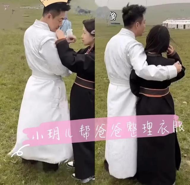 太甜了！汪小菲和玥玥草原亲密互动，父女俩的默契感动无数人