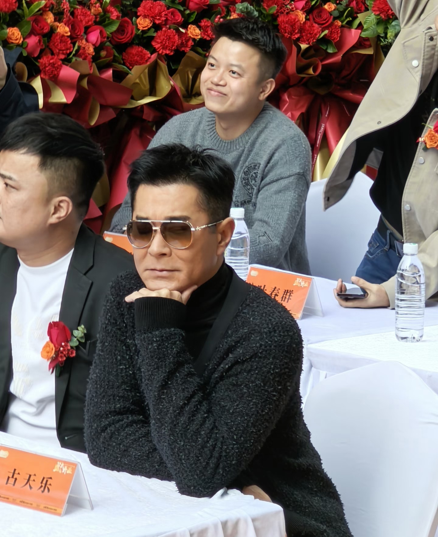 深圳偶遇古天乐，他既没发福也没有变老就是嘴越来越薄看着不帅了