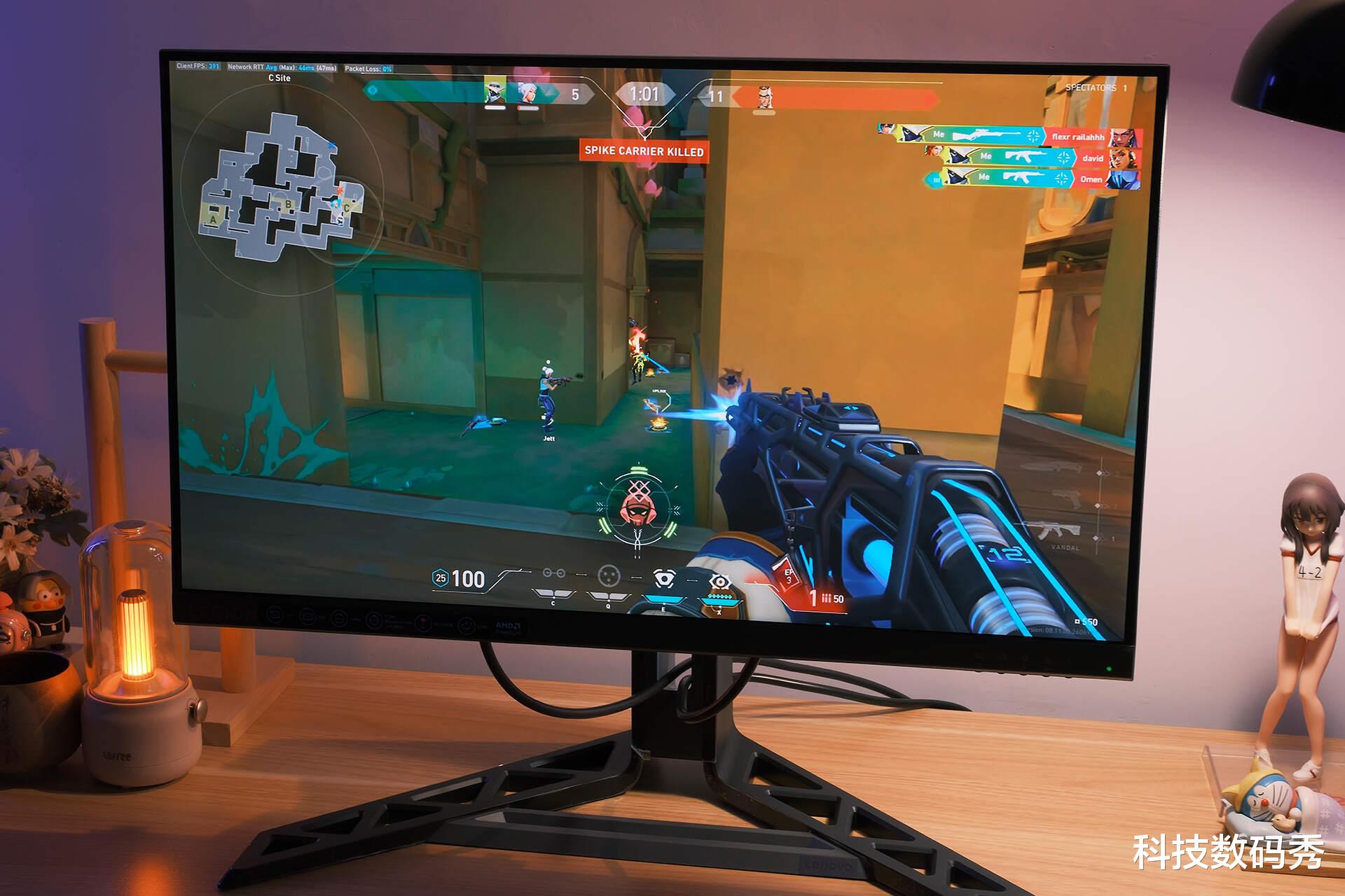 最适合小卧室、大学寝室用,联想拯救者R24e 23.8英寸180Hz电竞屏