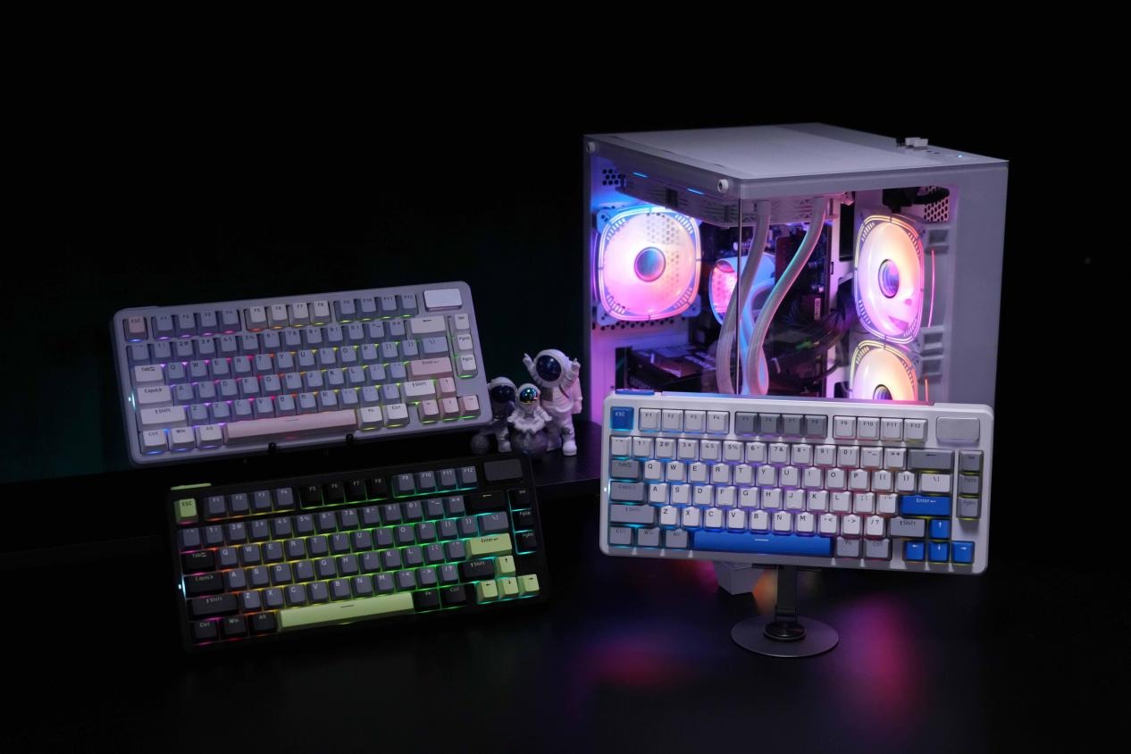 雷柏V700DIY-75評測：為桌面C位而生，顏值與實力兼備的客制化利器