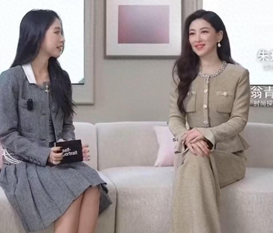 朱珠没想到,自己只是接受了一次采访,却被不靠谱的主持人牵连了