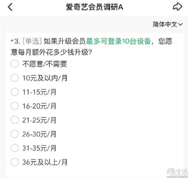 如今的愛奇藝，似乎又打起了漲價的主意