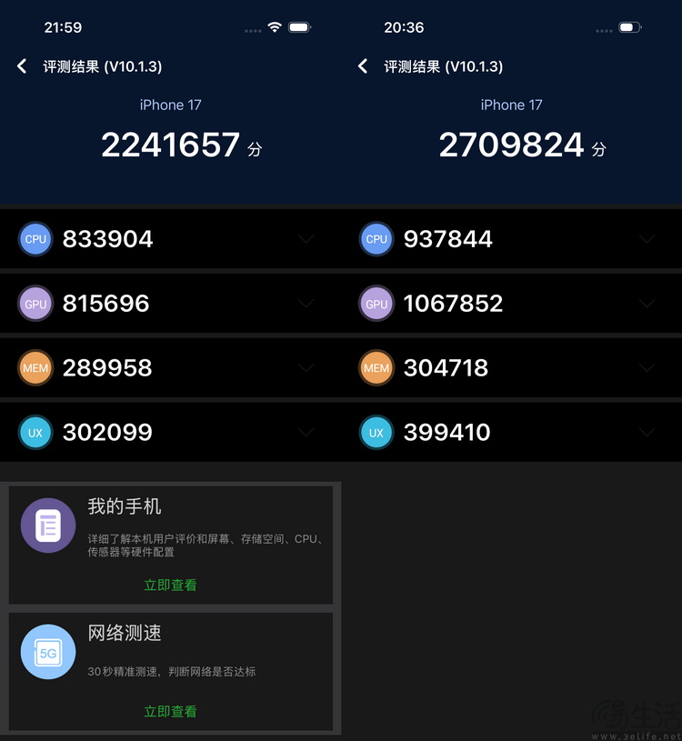極限更高、游戲都能滿幀，iPhone 17系列性能測試