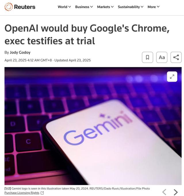 隱藏在瀏覽器背后25年的男人，被奧特曼找到了，OpenAI劍指Chrome霸權