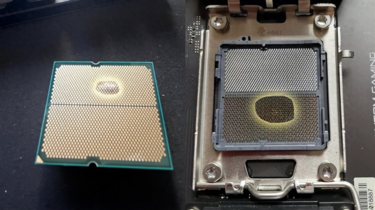 華擎主板成AMD銳龍CPU殺手！7800X3D遭嚴重燒毀：第一次見CPU鼓包