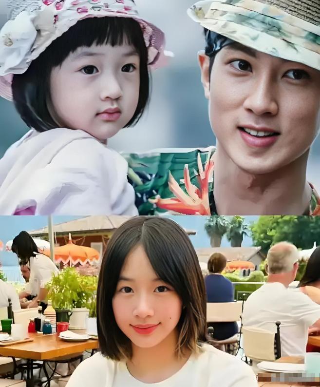 45岁吴尊做梦也没想到，自己14岁的女儿，如今已经开始为他争光了