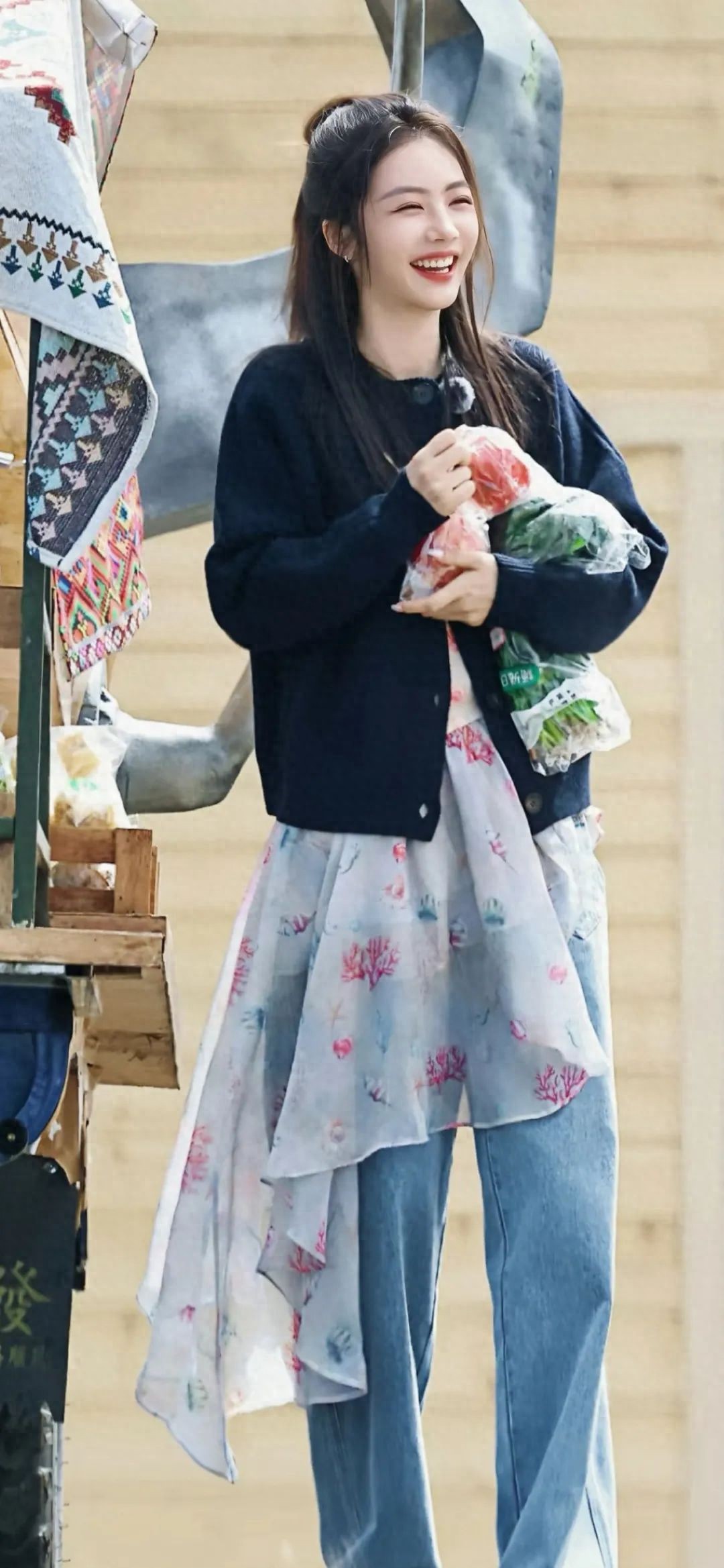 蔡文静～不文静的穿搭