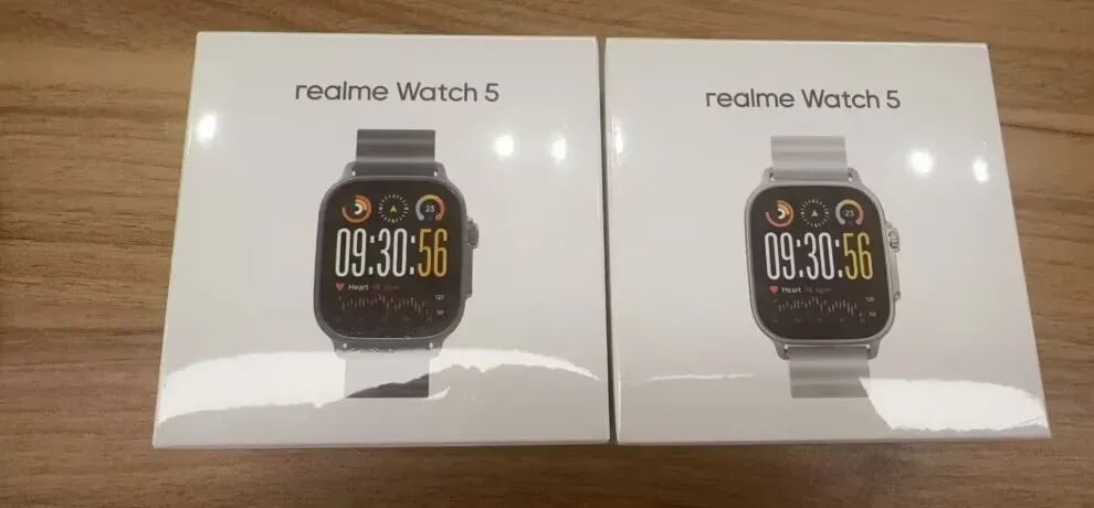 真我Watch 5手表實物曝光，明年年初還有超大電池手機