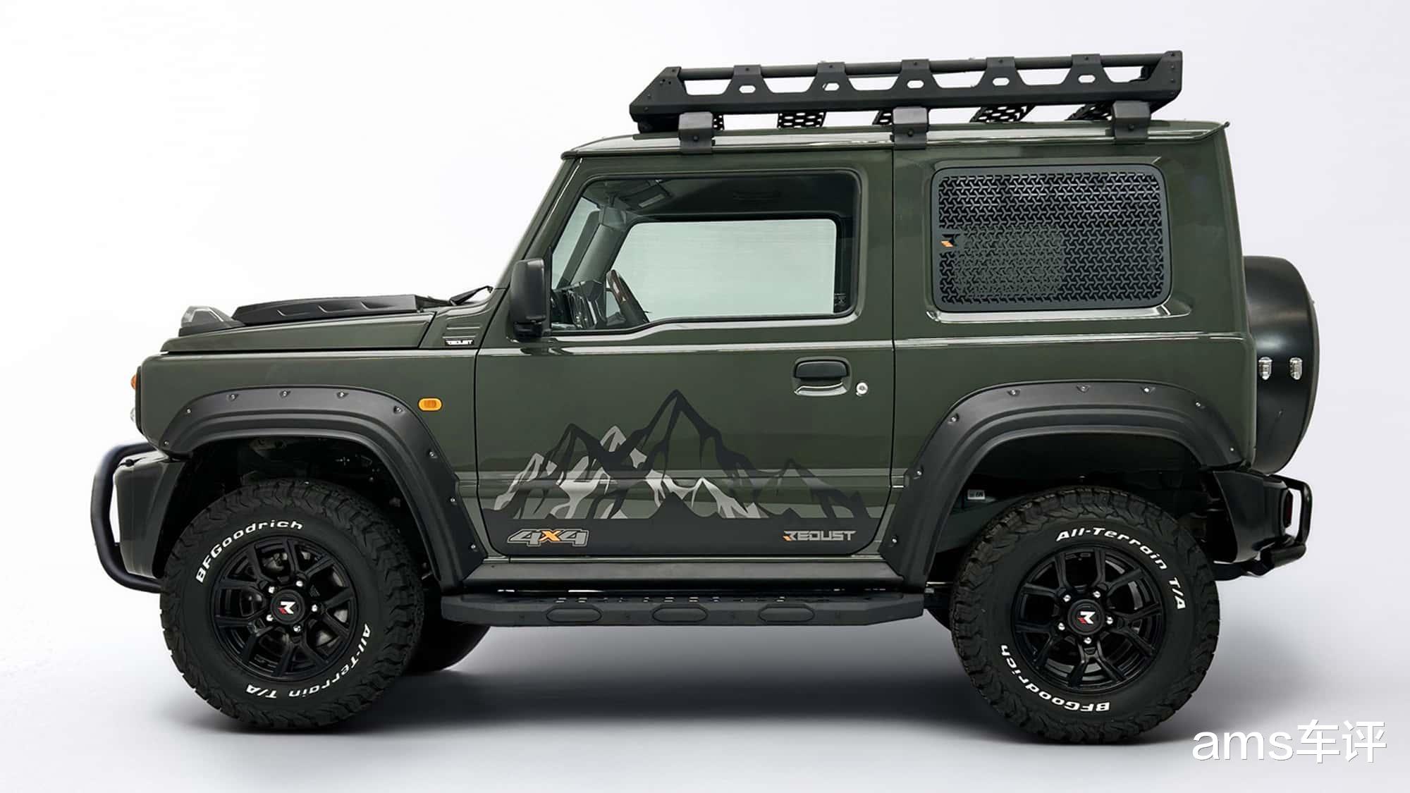 混搭奔驰G级与路虎卫士，Redust改装吉姆尼，确实独特