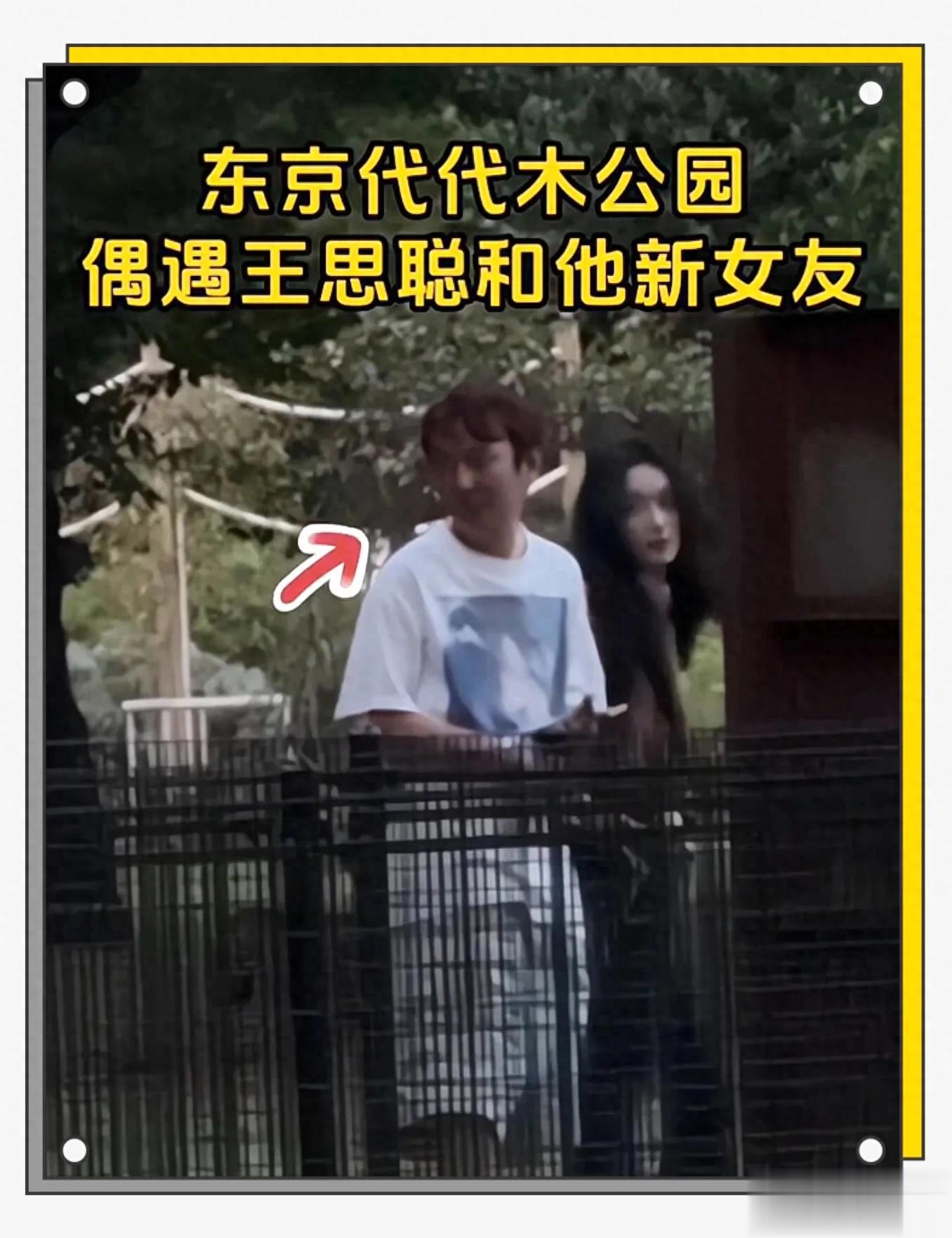 王思聪带新女友逛公园被偶遇,女方气质出众,网友:侧颜像娜扎!