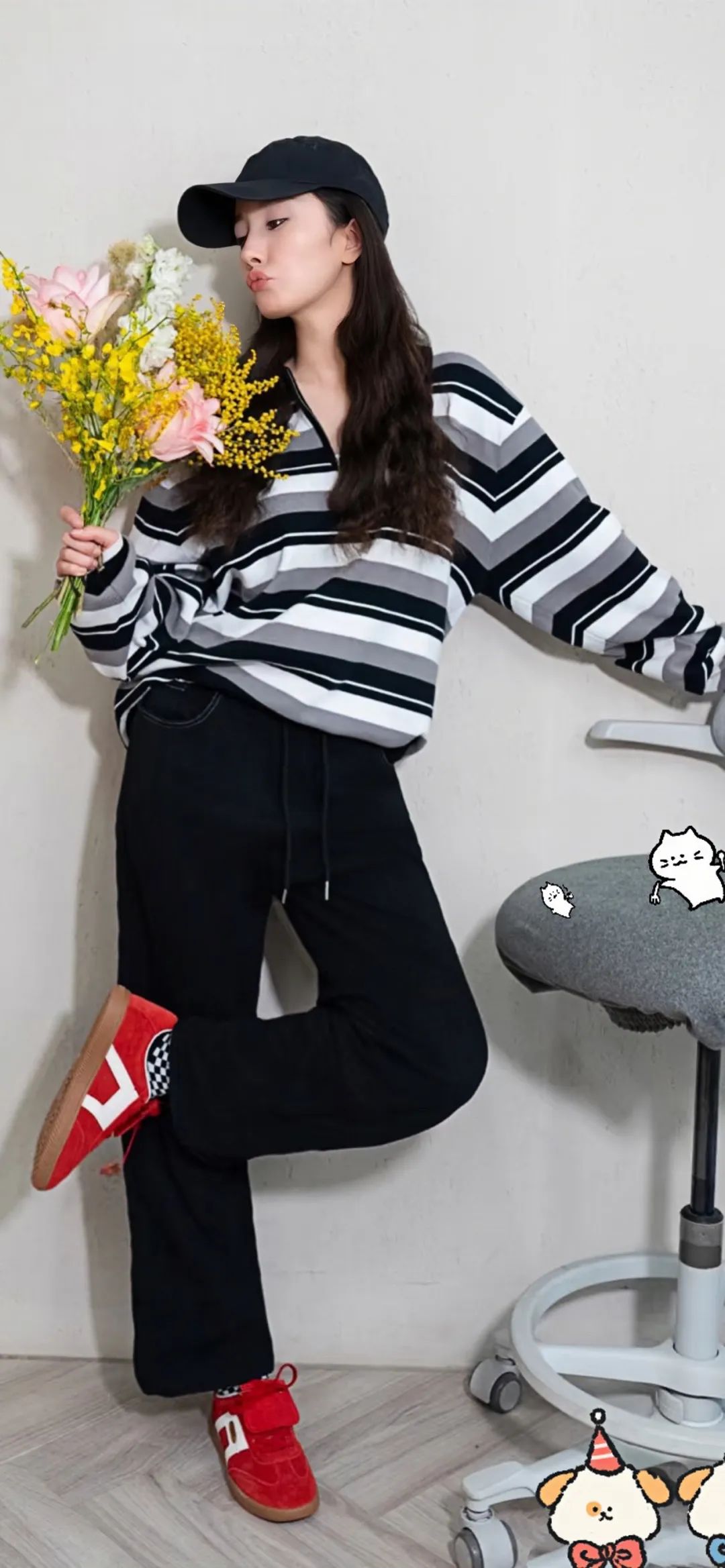 杨幂穿搭｜黑色长裙活动现场！美爆了