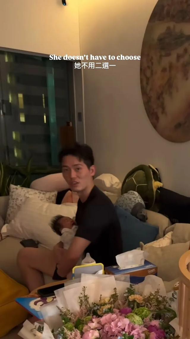 港姐麦明诗罕见公开儿子正面样貌,帅气老公一行为获网友赞好爸爸