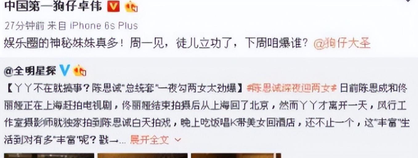 离婚4年后，陈思诚依旧风生水起 佟丽娅却不敢离开曾经的“怪圈”