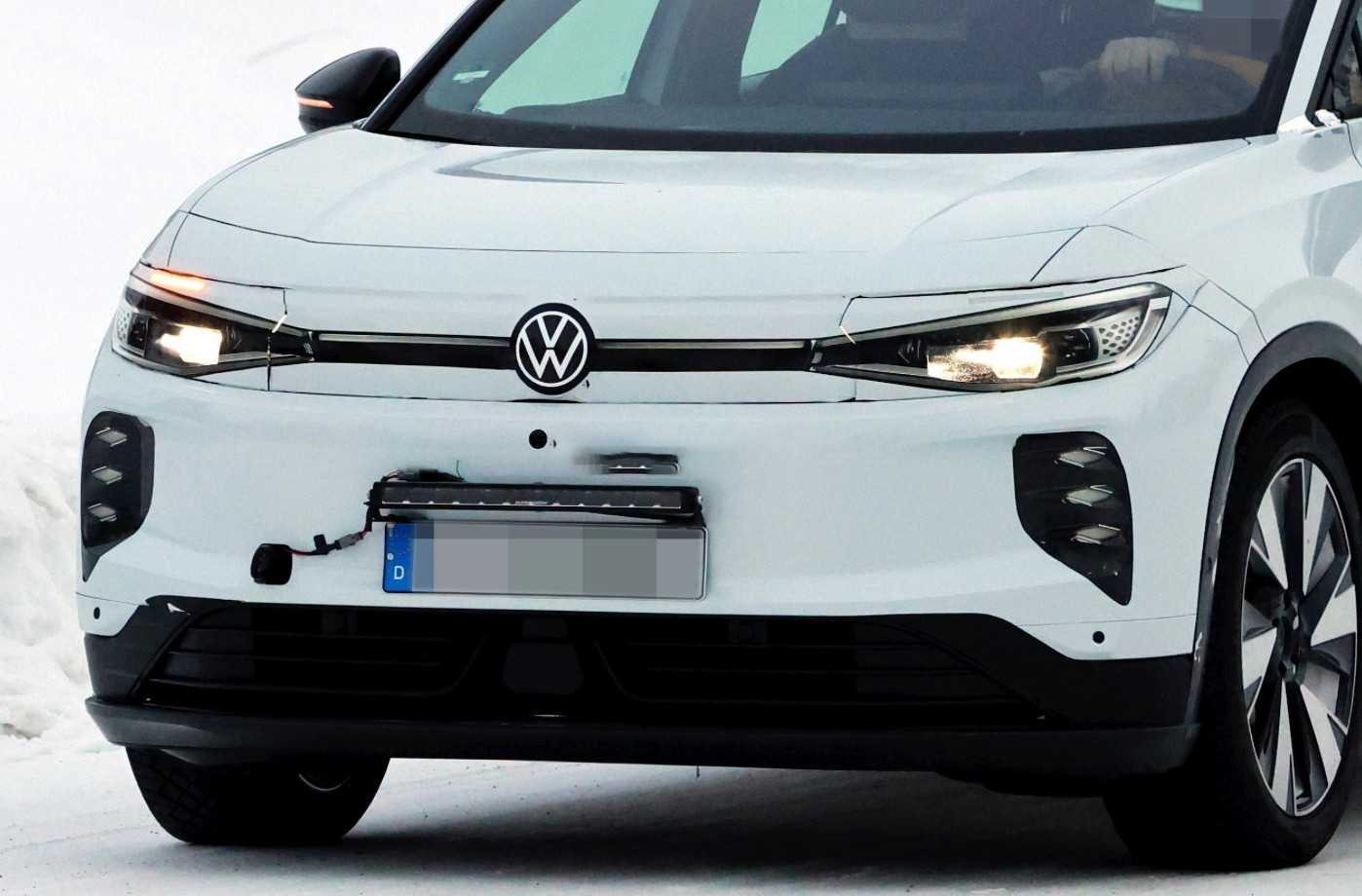 大众MEB+平台变为前驱架构 ID.途观谍照曝光