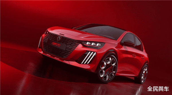 全新标致e-208 GTi发布，280马力纯电小钢炮来袭