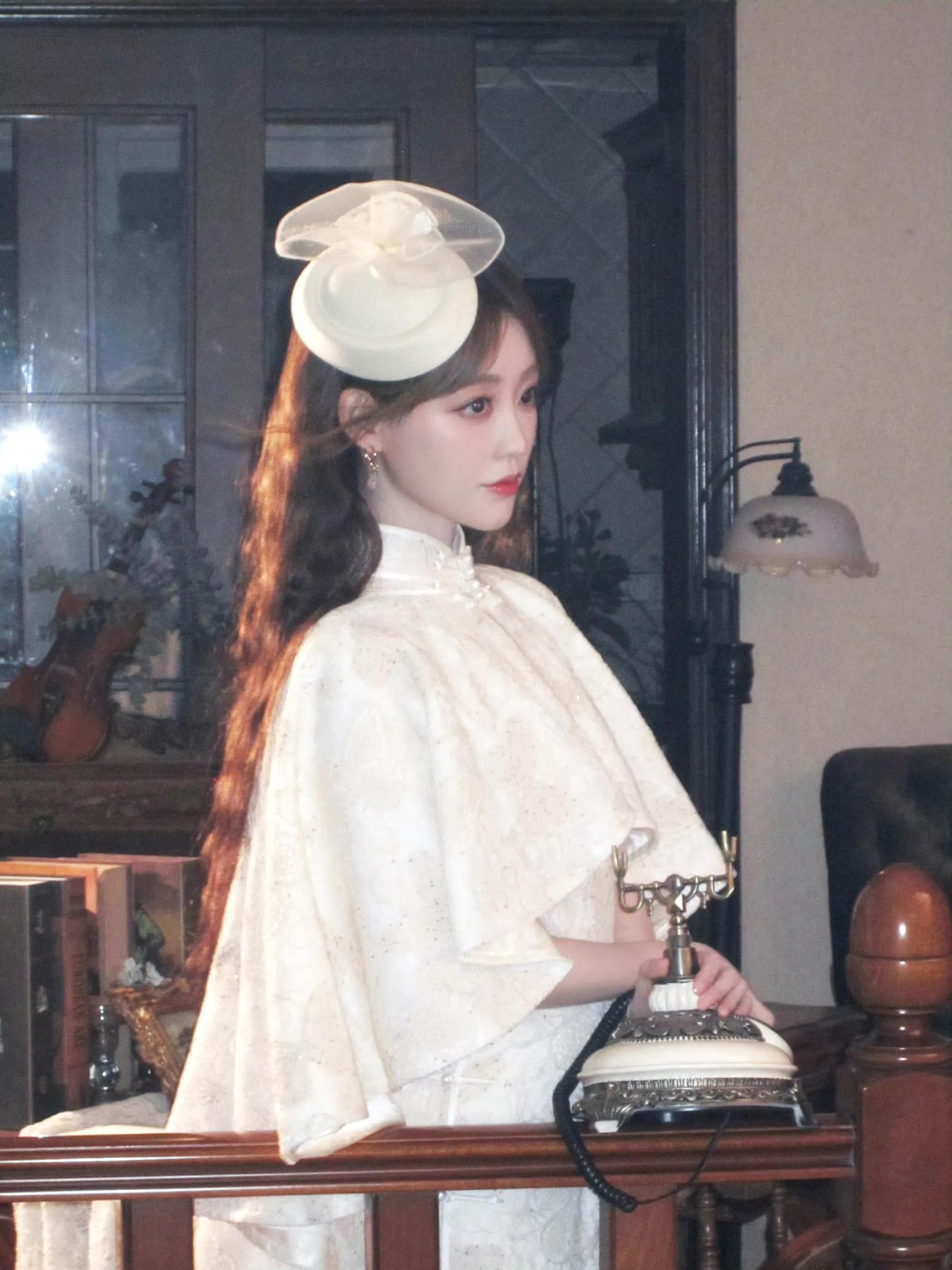 祝绪丹旗袍类等民国造型，这就是民国贵女